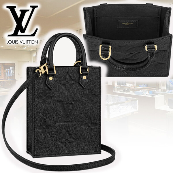 完売前に ルイヴィトン プティットサックプラ ハンドバッグ 黒 M80478